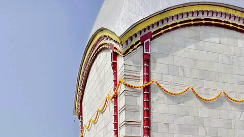 Tarapith temple corner design