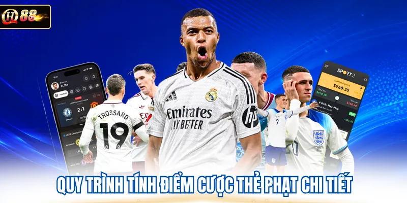 Quy trình tính điểm cược thẻ phạt chi tiết